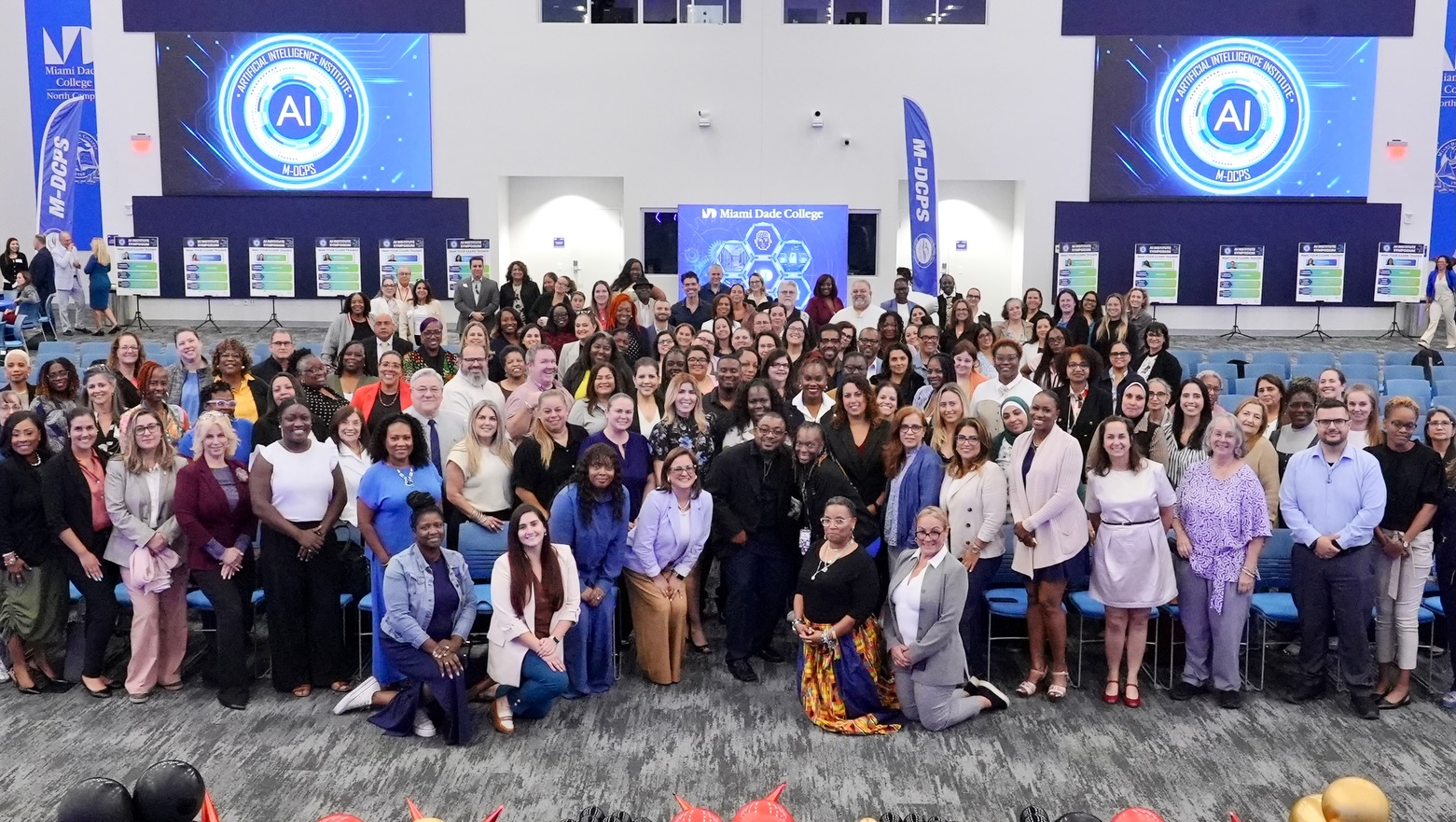 Educators gathered at the third annual M-DCPS AI Institute Symposium at Miami Dade College North